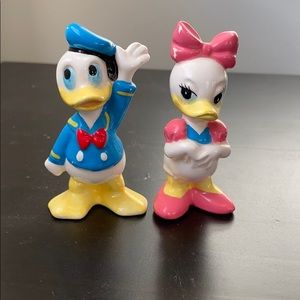 Vintage Disney Donald and Daisy Duck Figurines